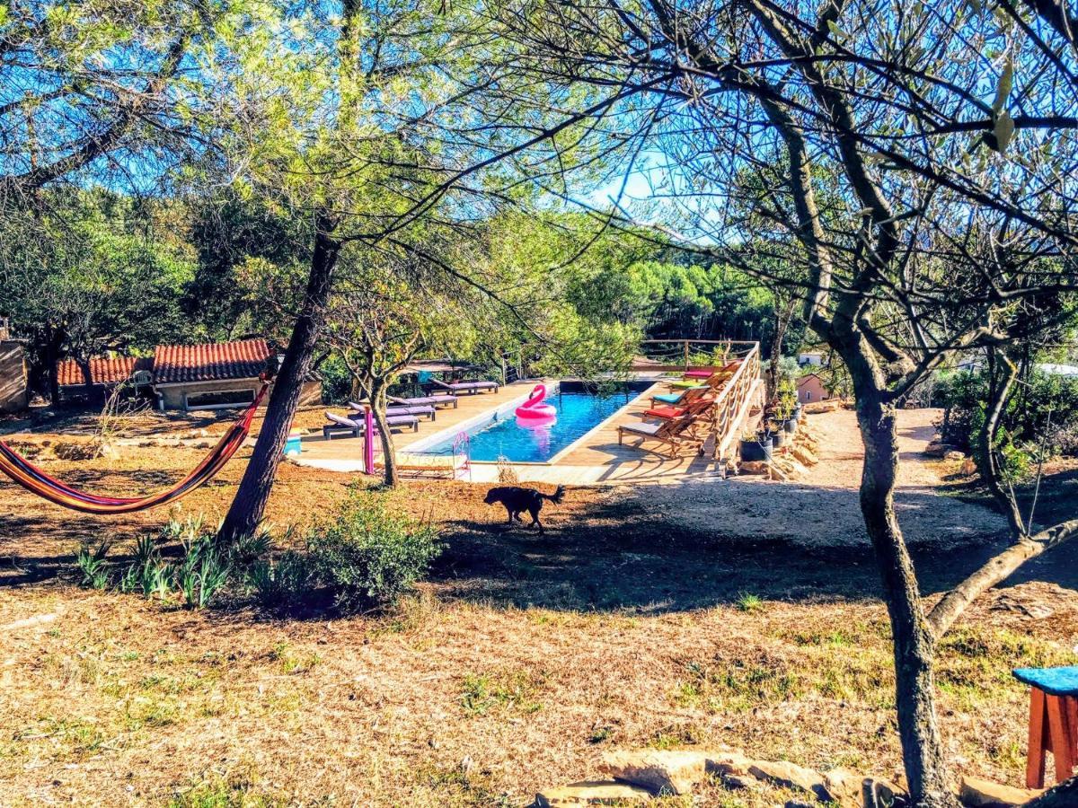 Dépend Atypiq Bohème,piscine chauffée toute l'année, jacuzzi,sauna,loisirs nature Le Beausset Extérieur photo
