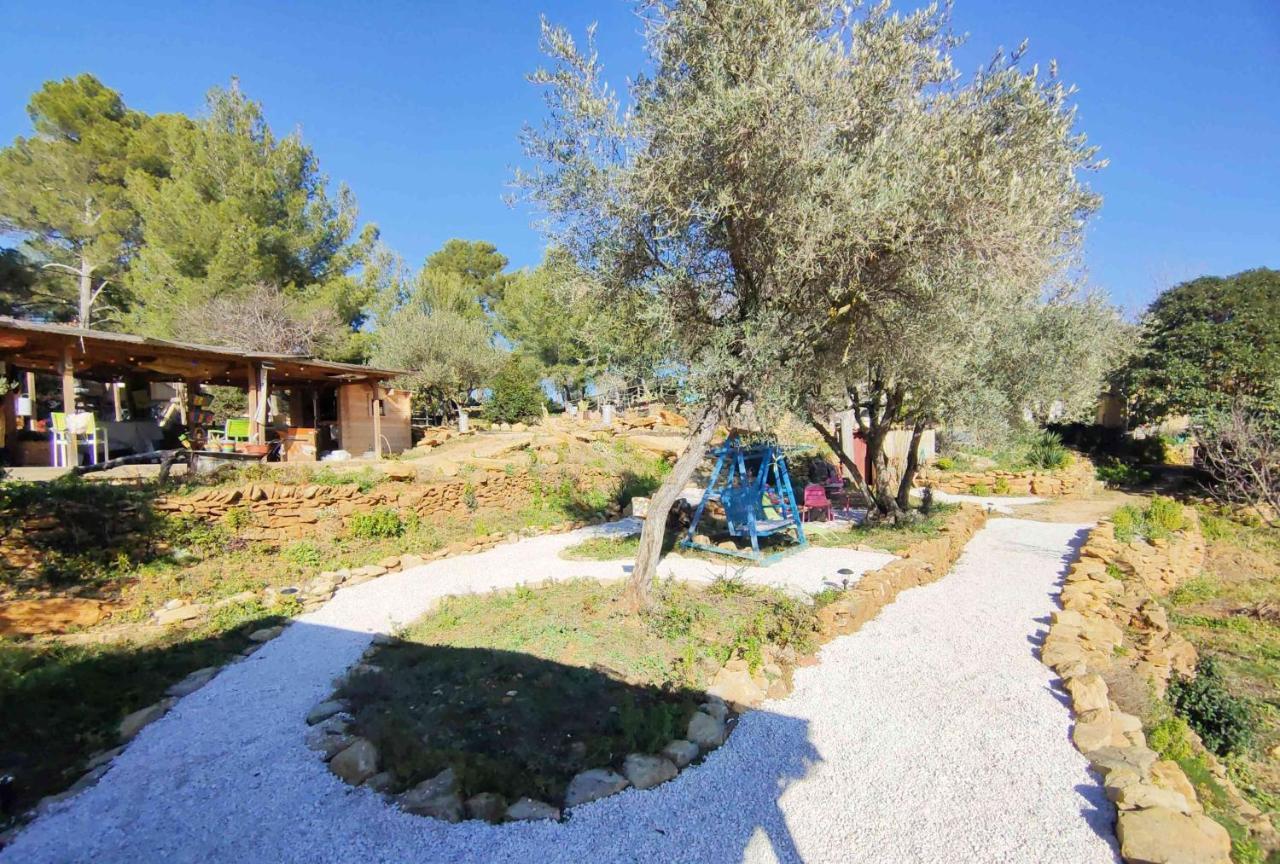 Dépend Atypiq Bohème,piscine chauffée toute l'année, jacuzzi,sauna,loisirs nature Le Beausset Extérieur photo